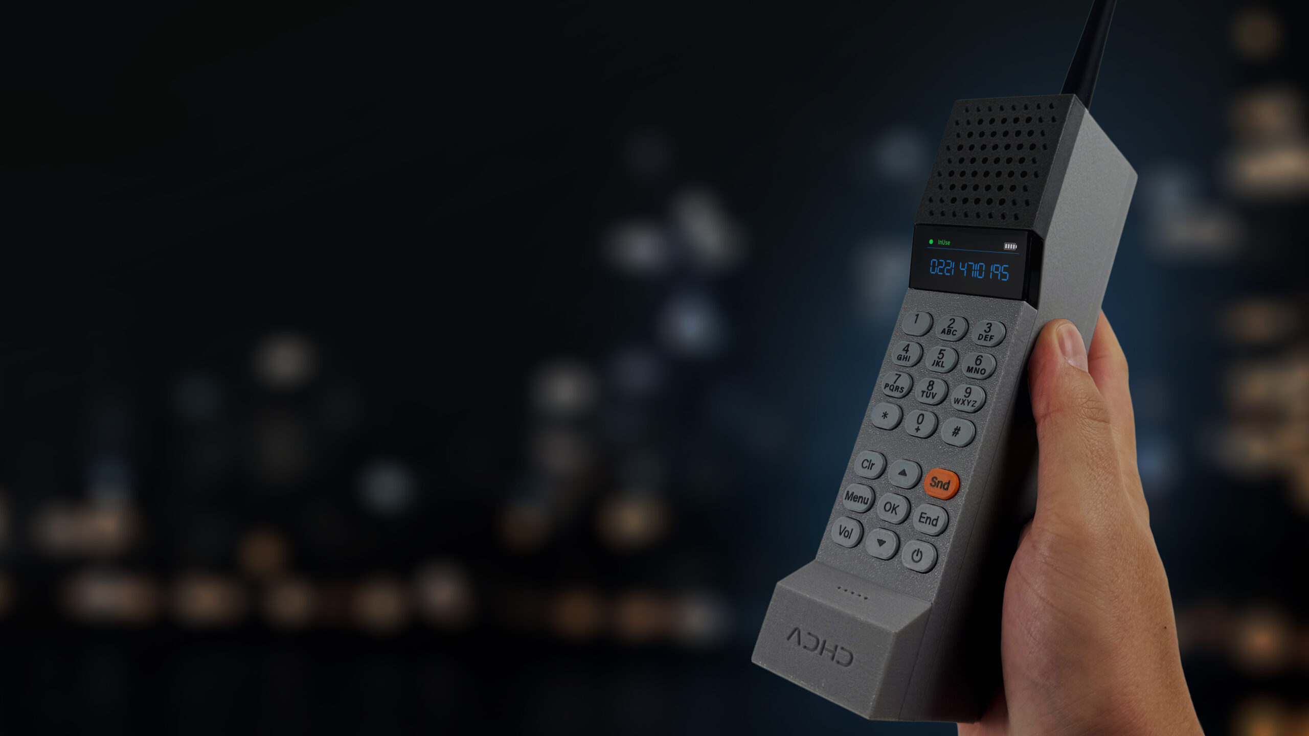 The ADHD Bluetooth handset