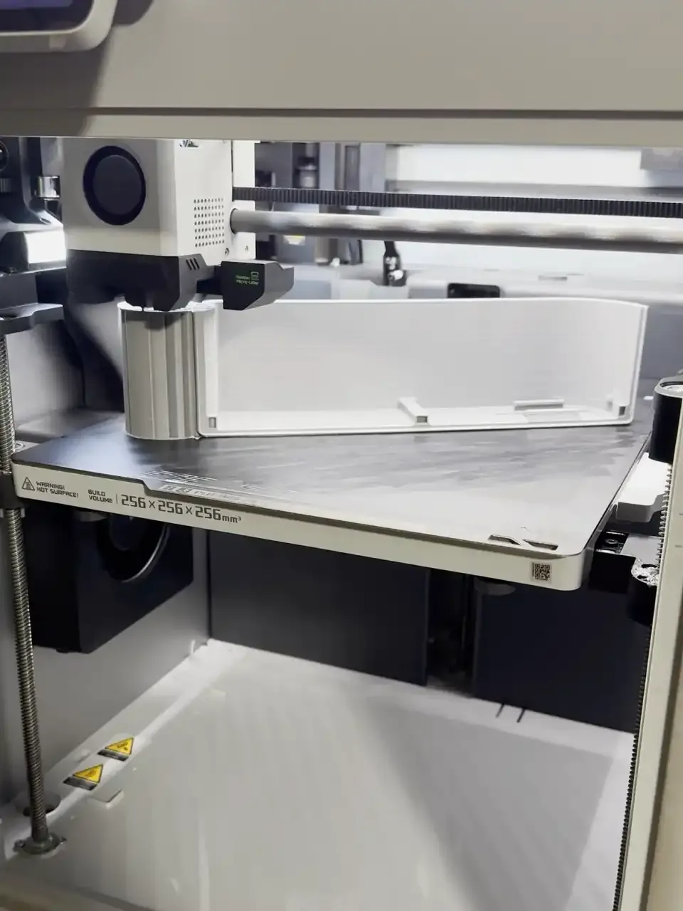 Case parts printing on a 3D printer