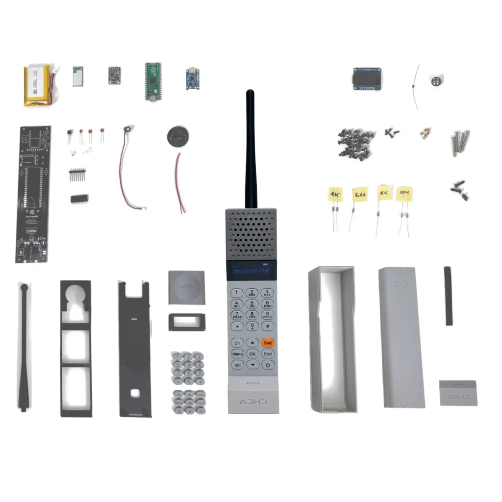ADHD ONE – Retro Brick Handset (DIY Kit)